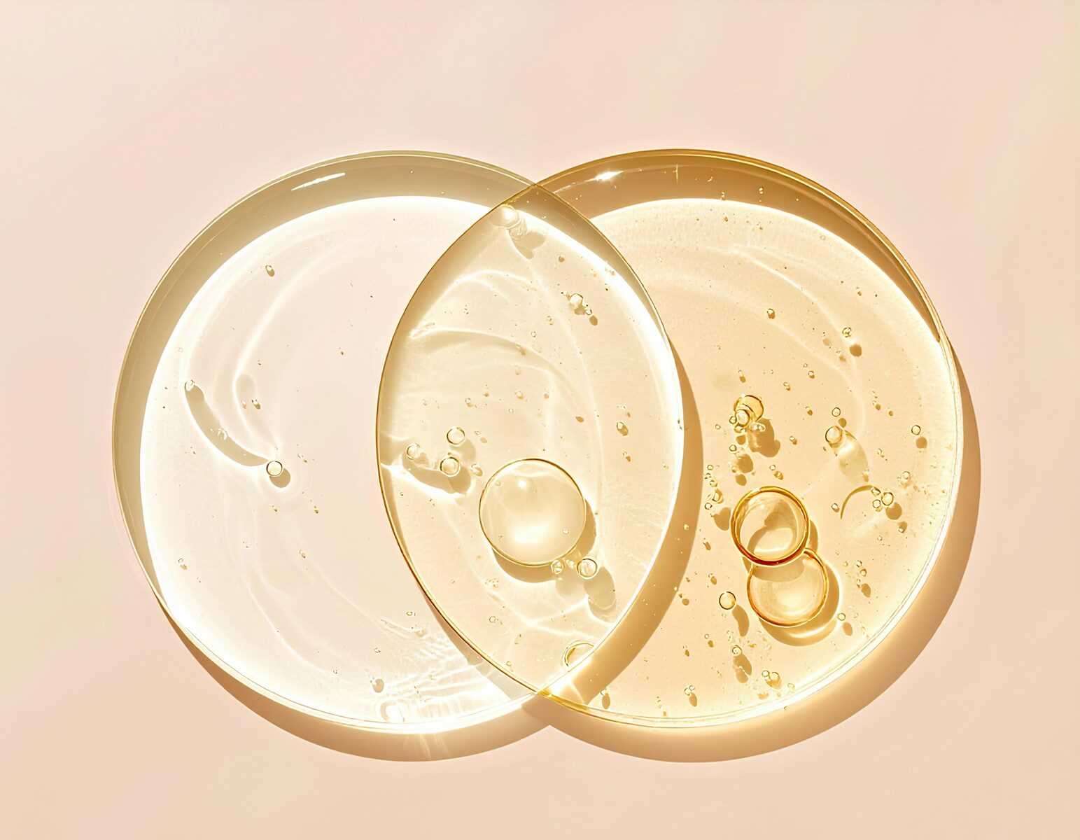 Glass skin serum dewy skin texture clinical skincare